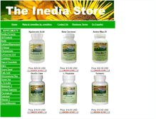 Tablet Screenshot of inedia.com
